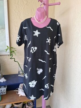 Sun Dress Nautical Vibe Summer Beachcore